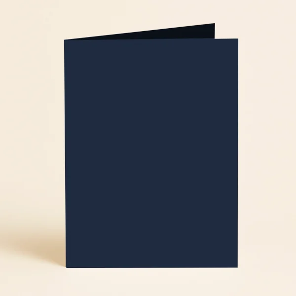 A5 Single Fold Card - Olin Colours Cobalt