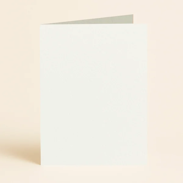 A5 Single Fold Card - Olin Colours Oyster