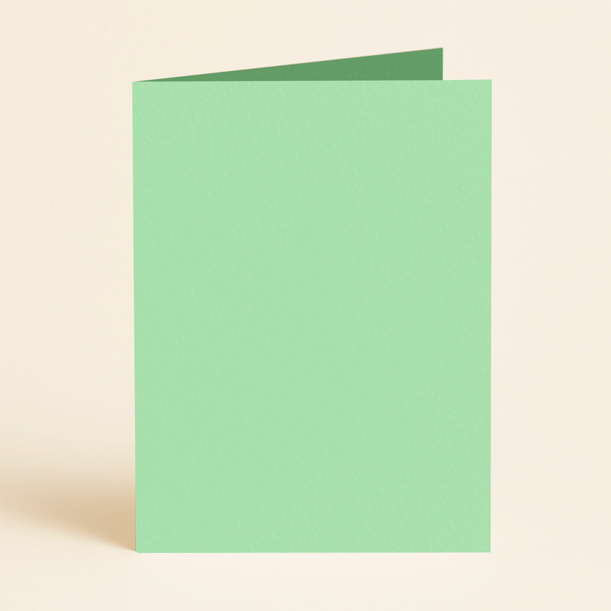 A5 Single Fold Card – Olin Colours Spring Green