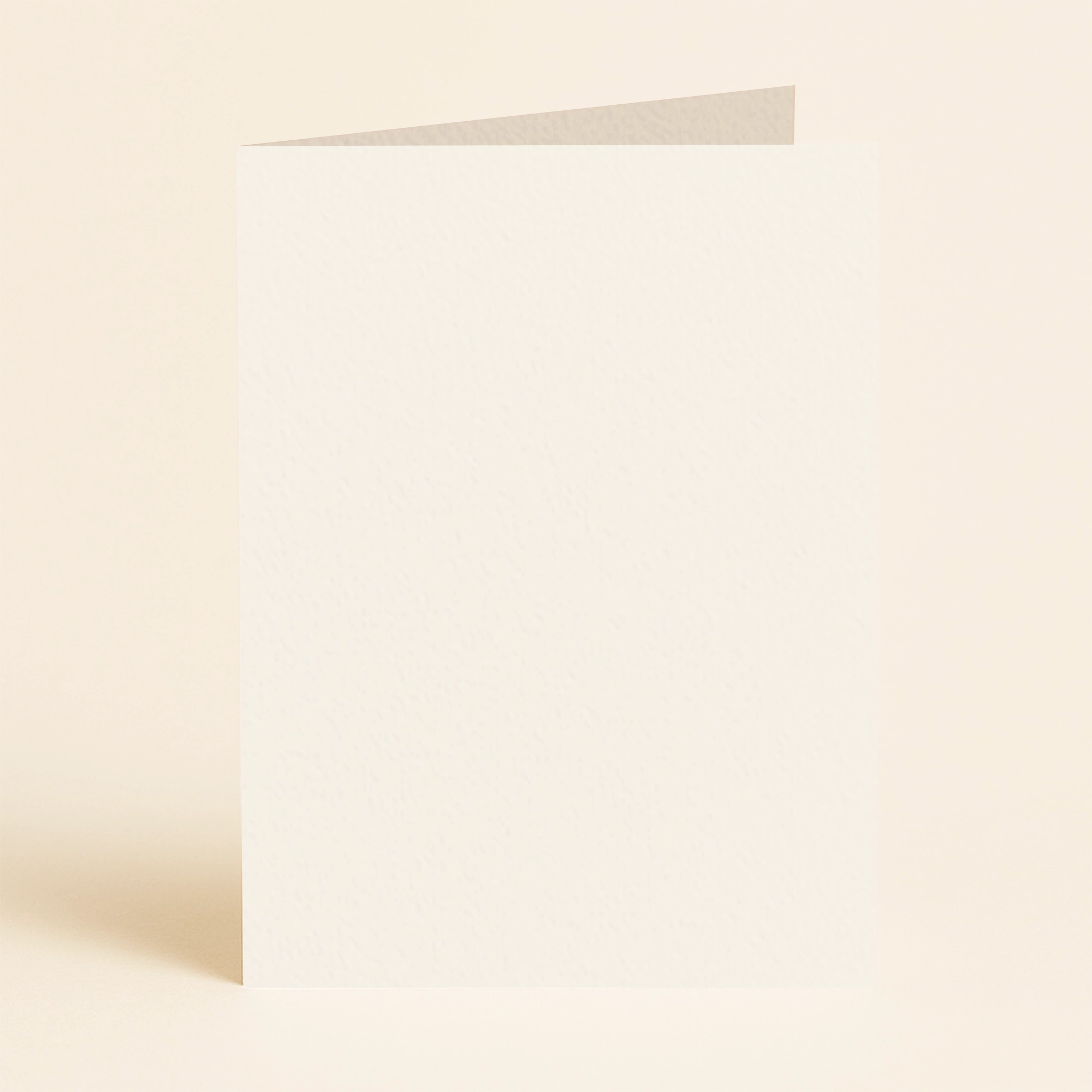 A5 Single Fold Card – Olin Colours Warm White