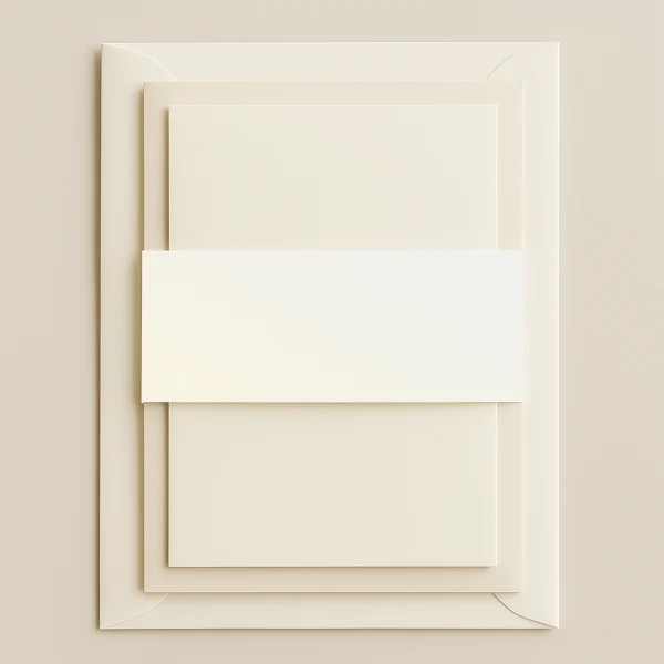 Belly Bands - Curious Metallics Cryogen White