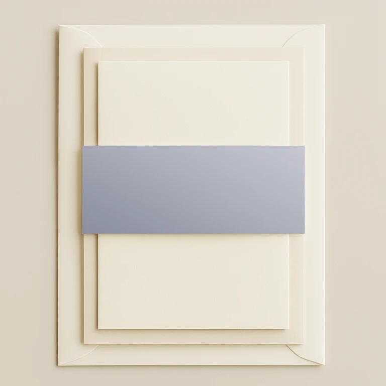 Belly Bands - Curious Metallics Galvanised