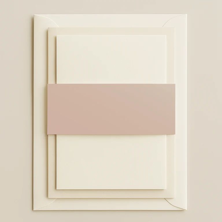 Belly Bands - Curious Metallics Nude