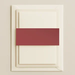 Belly Bands - Curious Metallics Red Lacquer