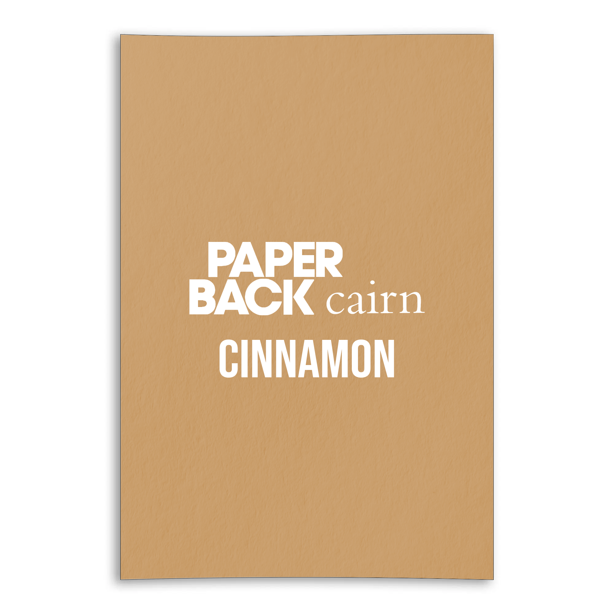 Cairn Colours 100% Recycled Card – Cinnamon (330gsm)
