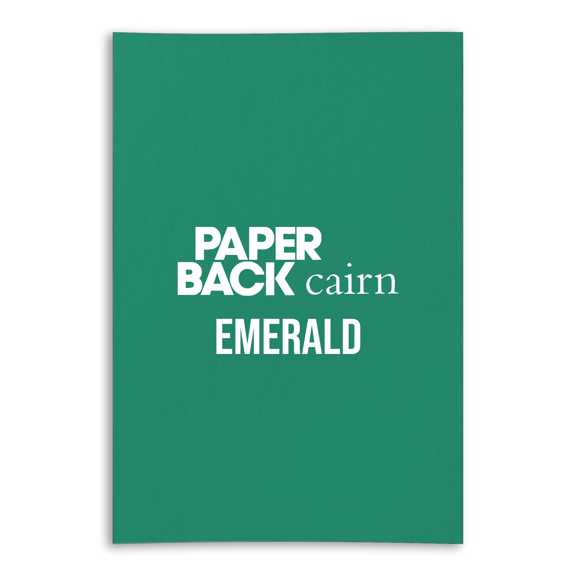 Cairn Colours 100% Recycled Card – Emerald (330gsm)