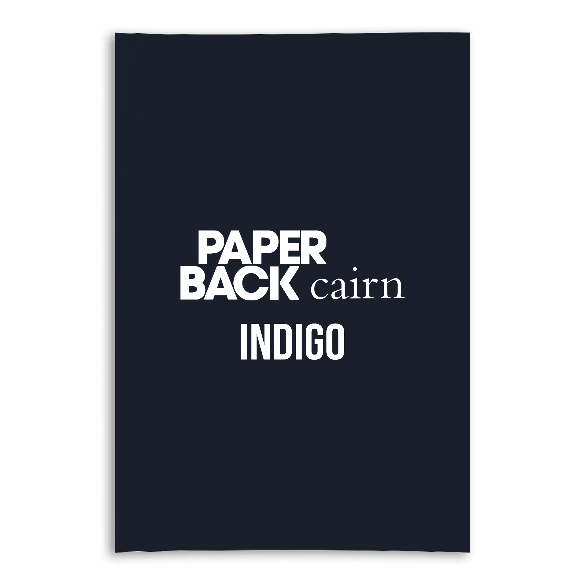 Cairn Colours 100% Recycled Card – Indigo (330gsm)