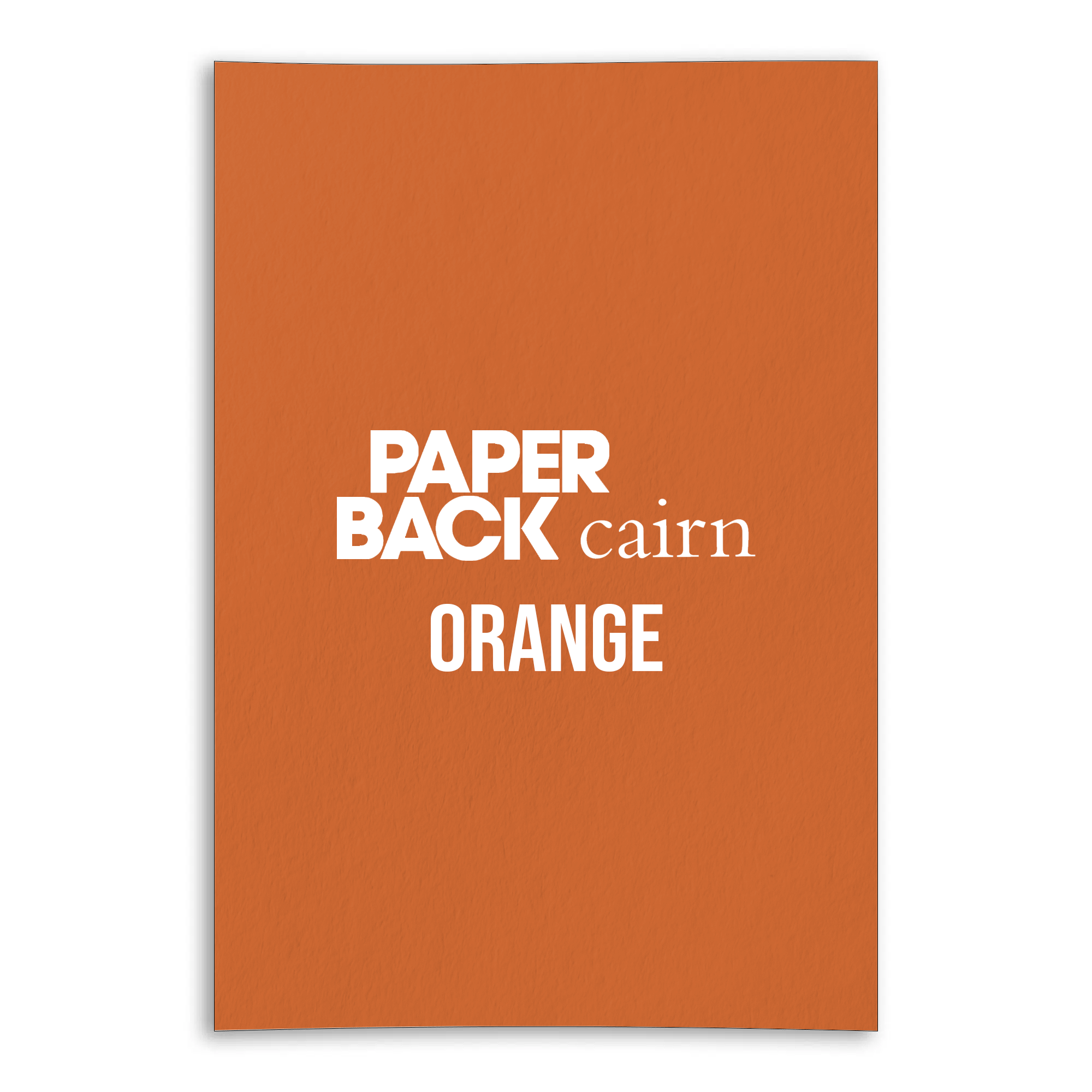 Cairn Colours 100% Recycled Card – Orange (330gsm)