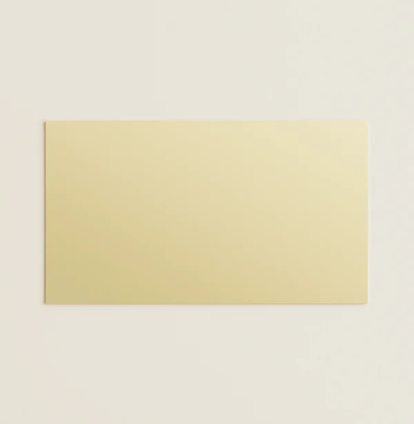 Flat Place Cards - Curious Metallics Champagne