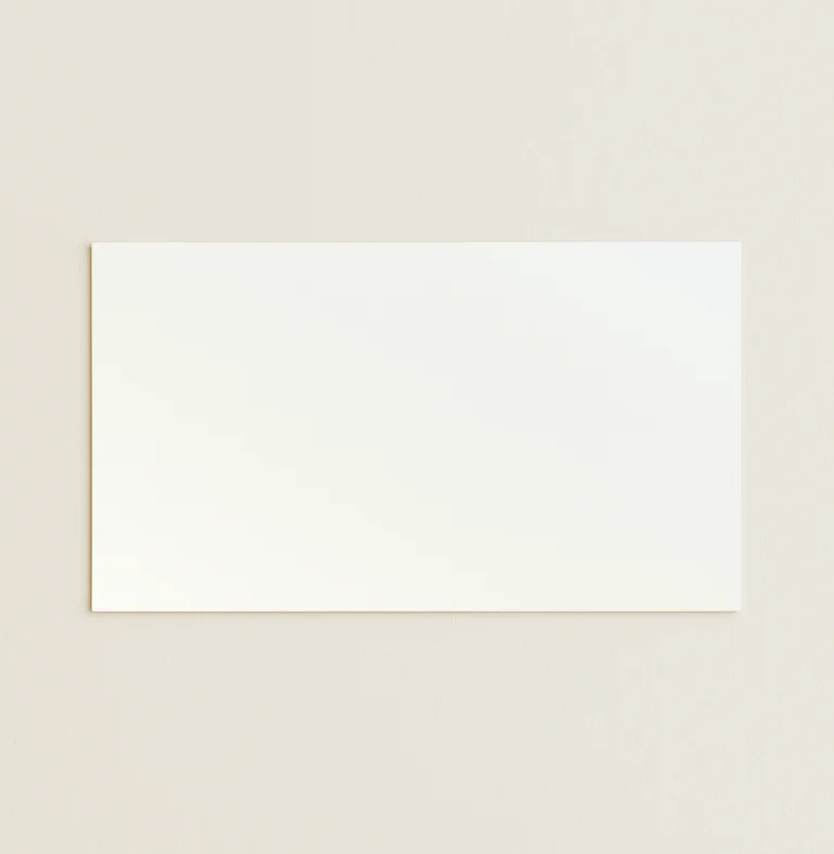 Flat Place Cards - Curious Metallics Ice Gold