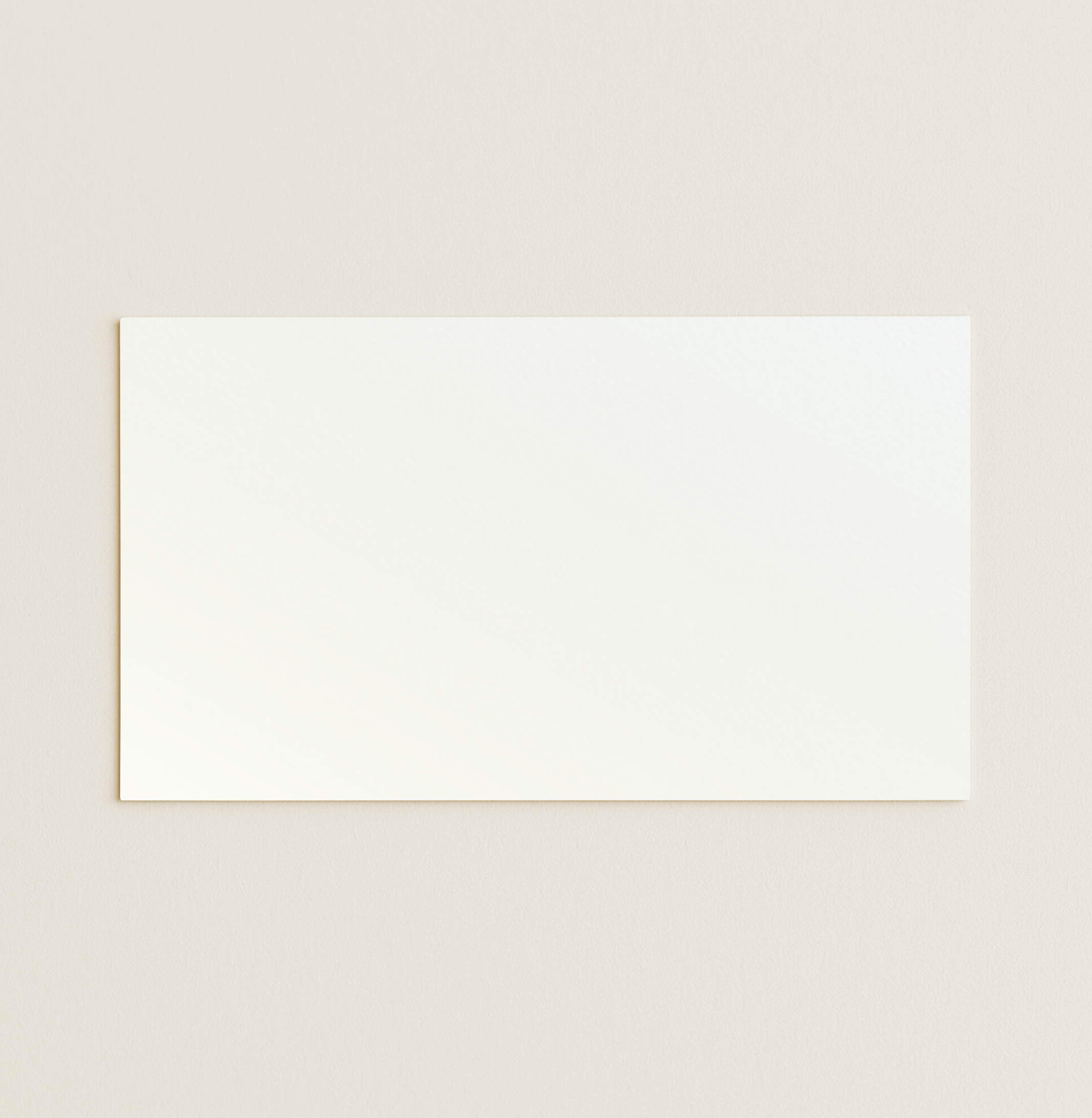 Flat Place Cards – Curious Metallics Ice Gold