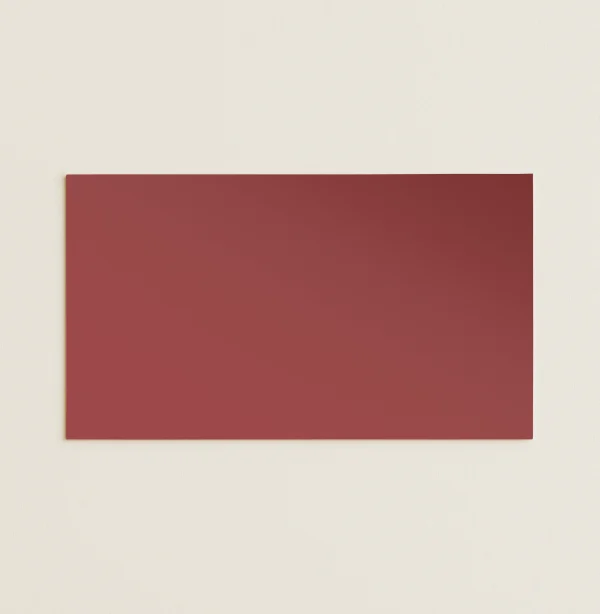 Flat Place Cards - Curious Metallics Red Lacquer
