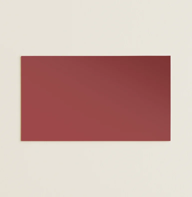 Flat Place Cards - Curious Metallics Red Lacquer
