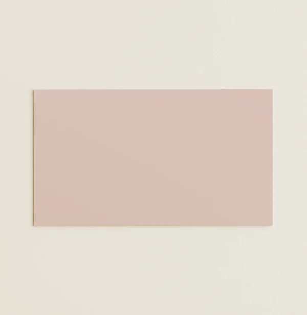 Flat Place Cards in Curious Metallics Rose Gold