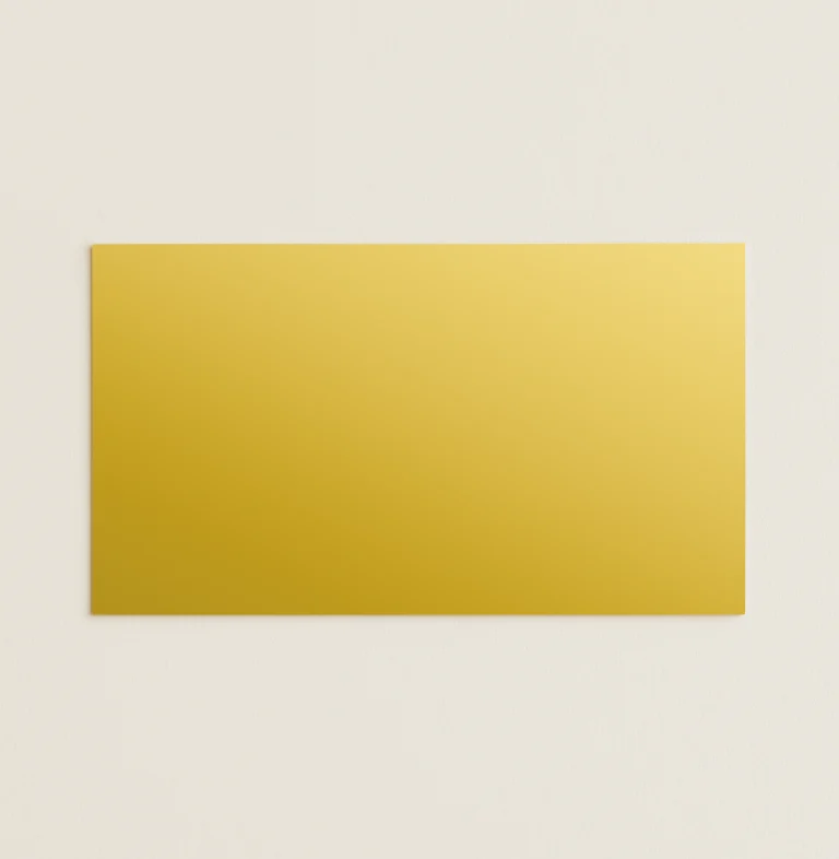 Flat Place Cards - Curious Metallics Super Gold