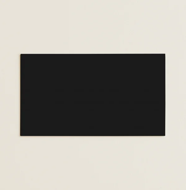 Flat Place Cards - Keaykolour Deep Black