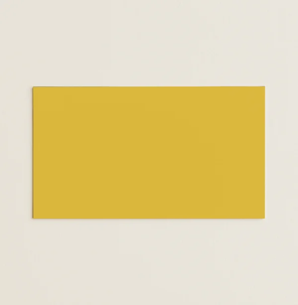 Flat Place Cards - Keaykolour Indian Yellow