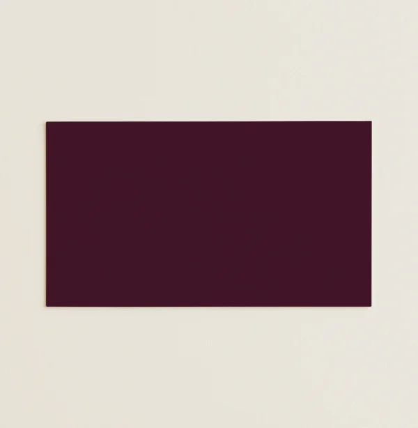 Flat Place Cards - Keaykolour Port Wine