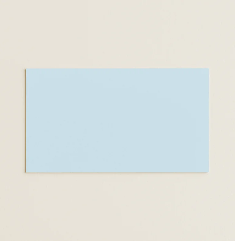 Flat Place Cards - Olin Colours Baby Blue