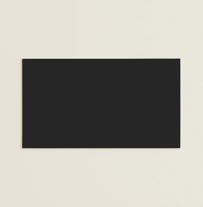 Flat Place Cards - Olin Colours Black