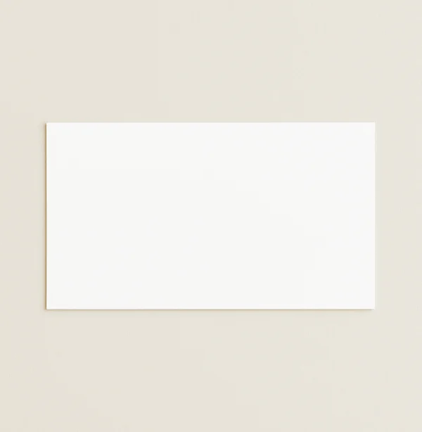 Flat Place Cards - Olin Colours Bright White