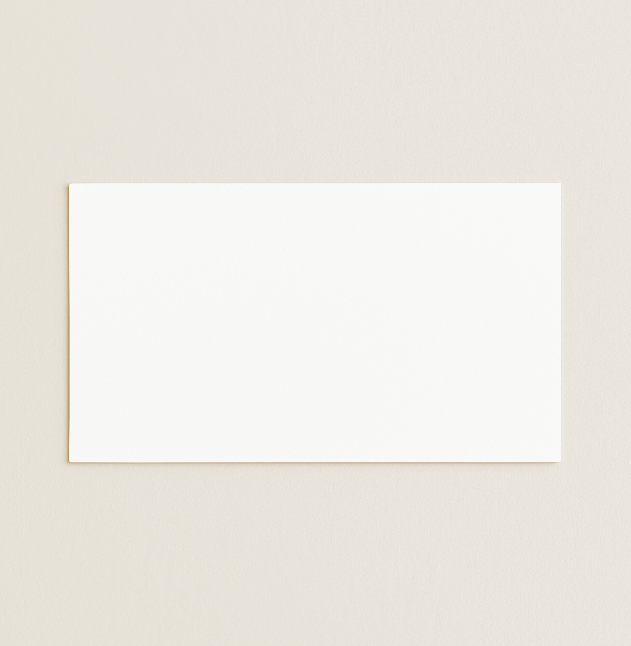 Flat Place Cards – Olin Colours Bright White