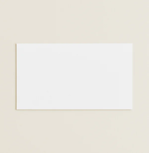 Flat Place Cards - Olin Colours Brilliant White