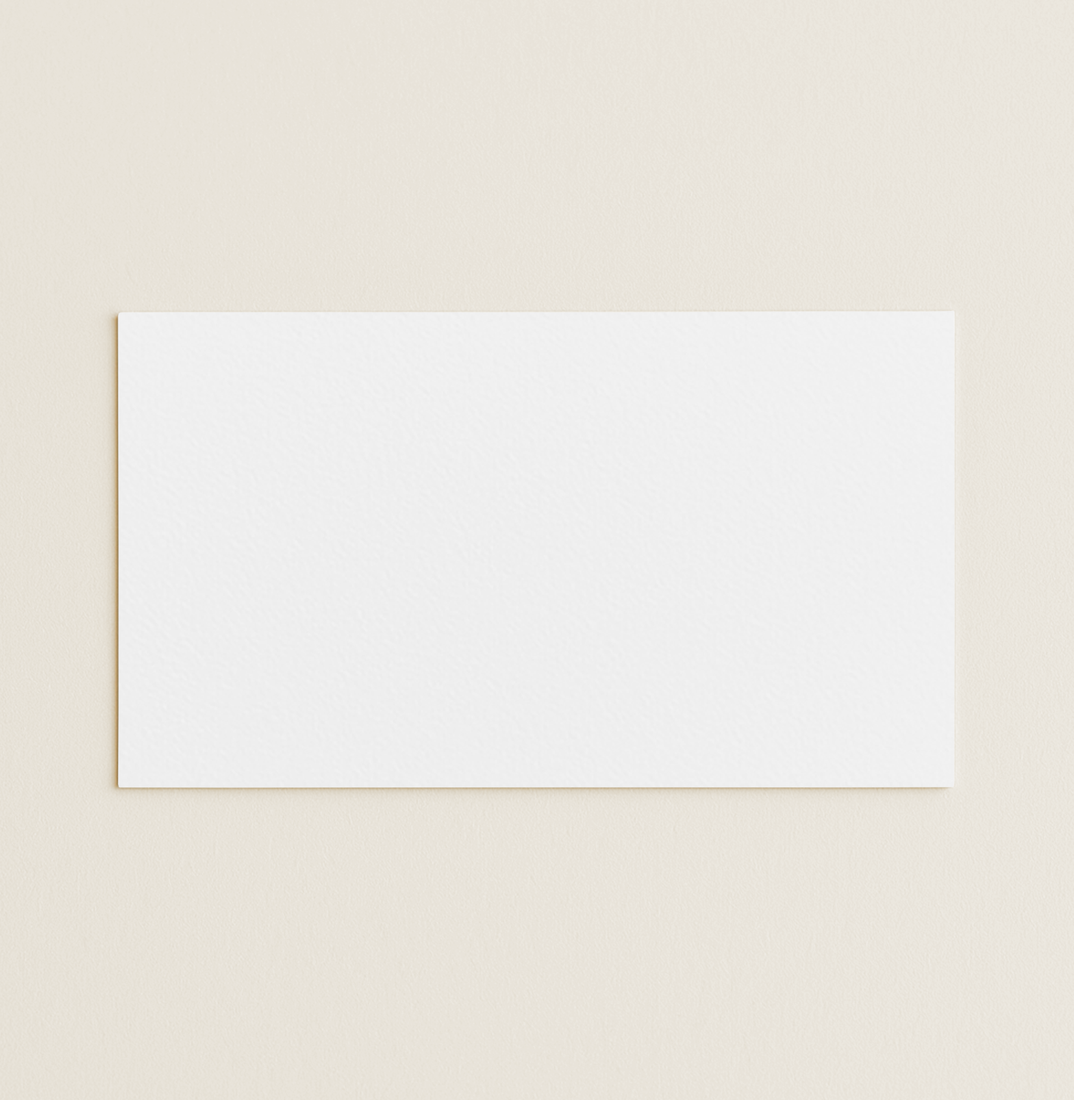 Flat Place Cards – Olin Colours Brilliant White