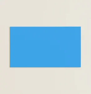 Flat Place Cards - Olin Colours California Blue - View 1