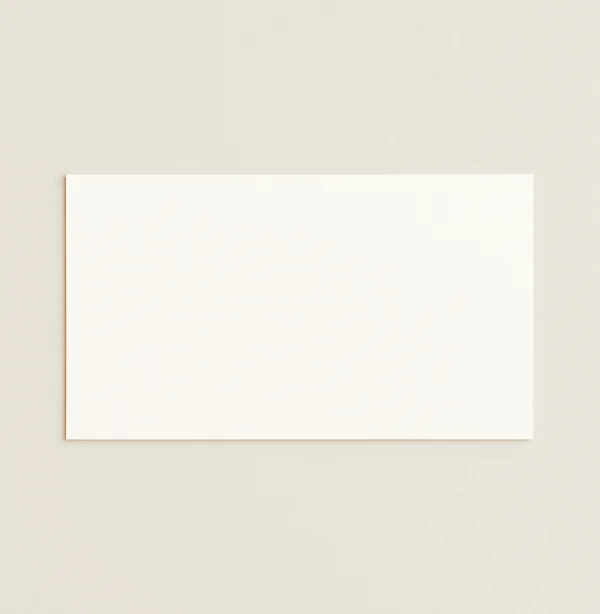 Flat Place Cards - Olin Colours Ivory
