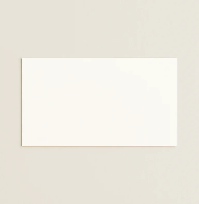 Flat Place Cards - Olin Colours Ivory