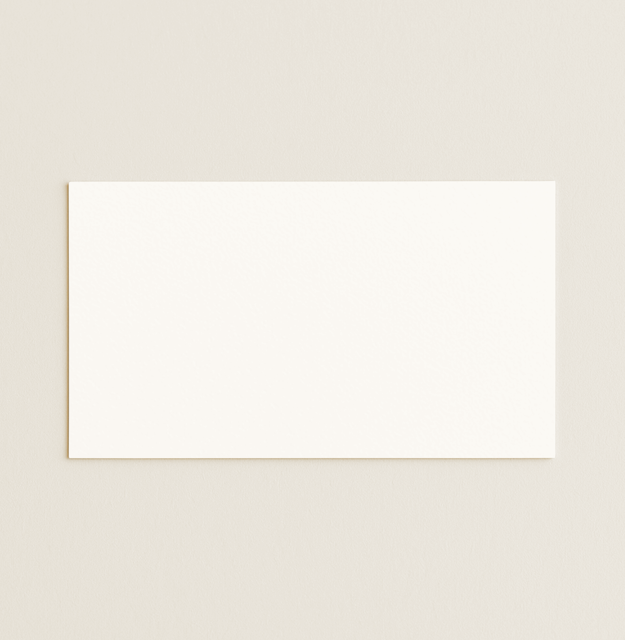 Flat Place Cards – Olin Colours Ivory