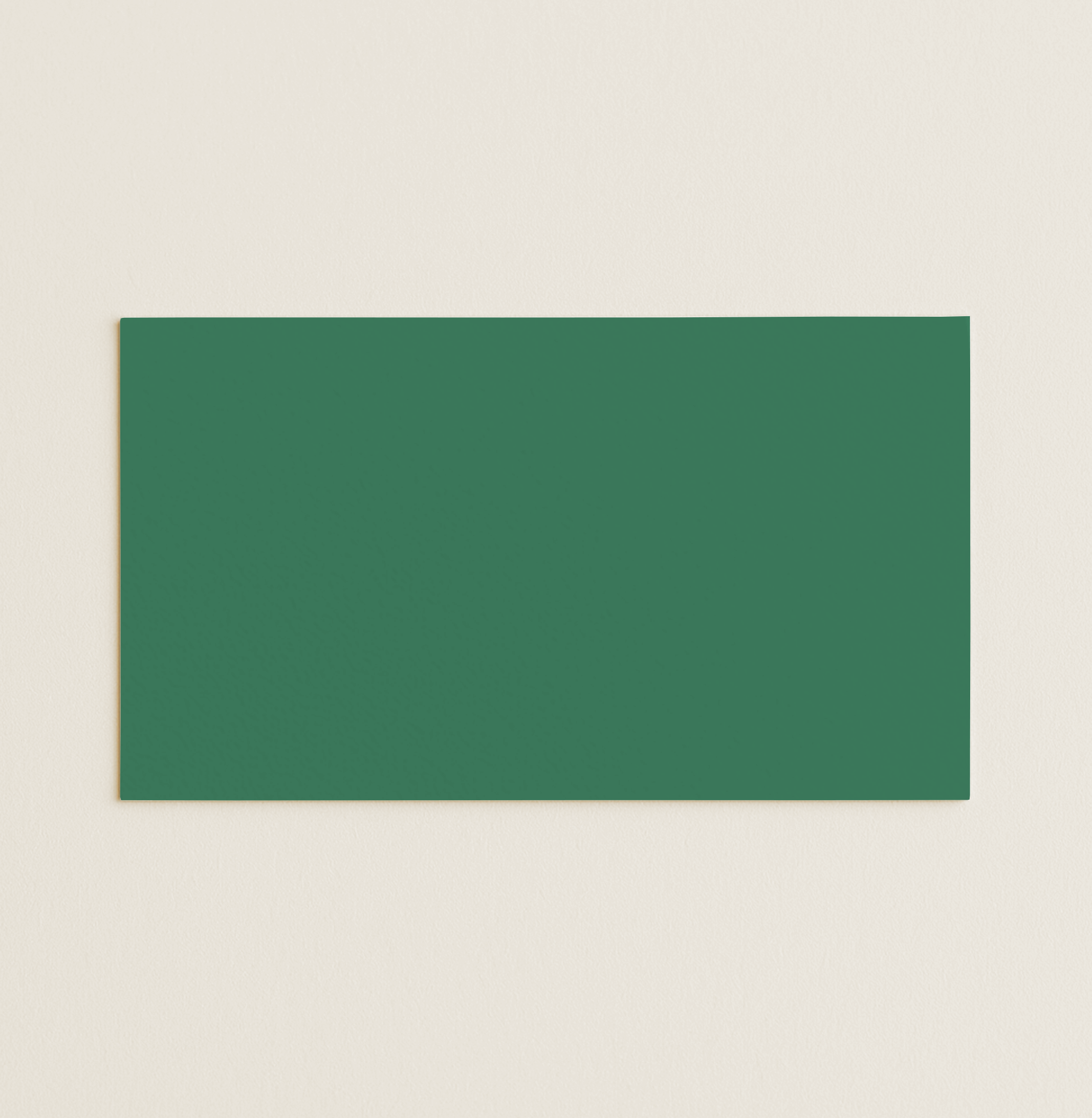 Flat Place Cards – Olin Colours Jungle Green