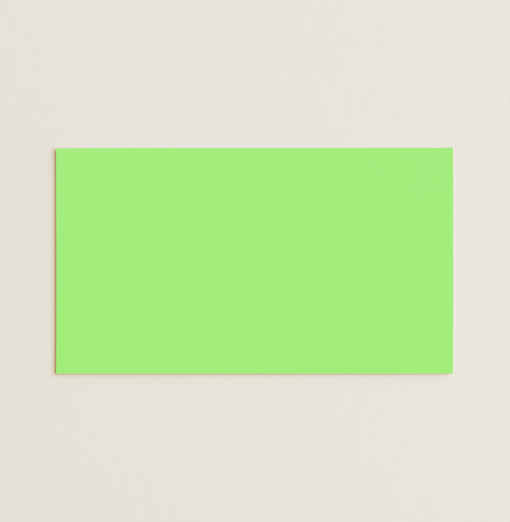 Flat Place Cards – Olin Colours Pistachio