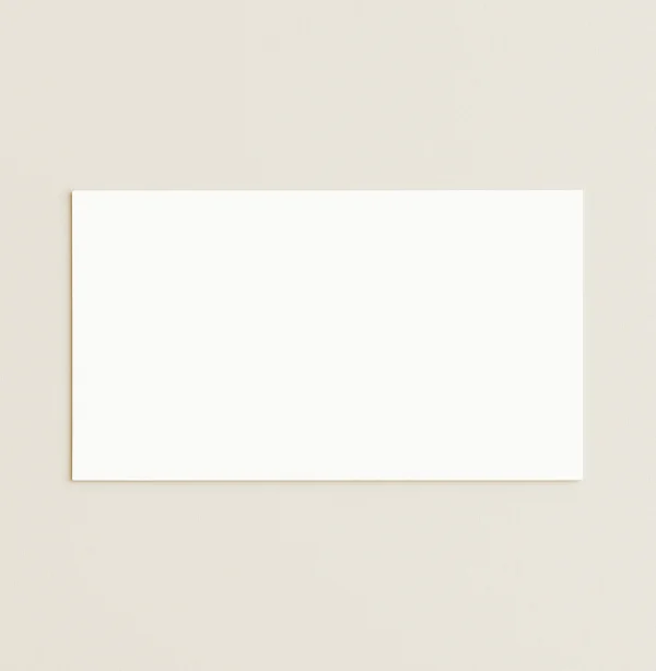Flat Place Cards - Olin Colours Soft White