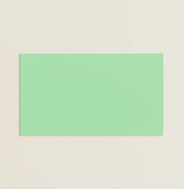 Flat Place Cards - Olin Colours Spring Green