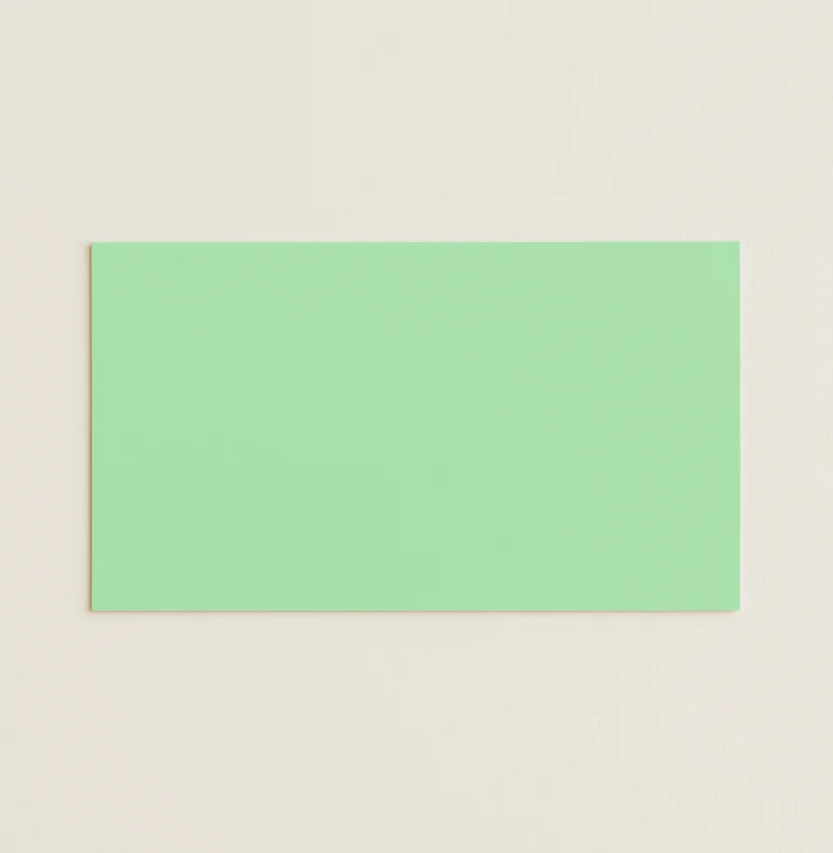 Flat Place Cards - Olin Colours Spring Green