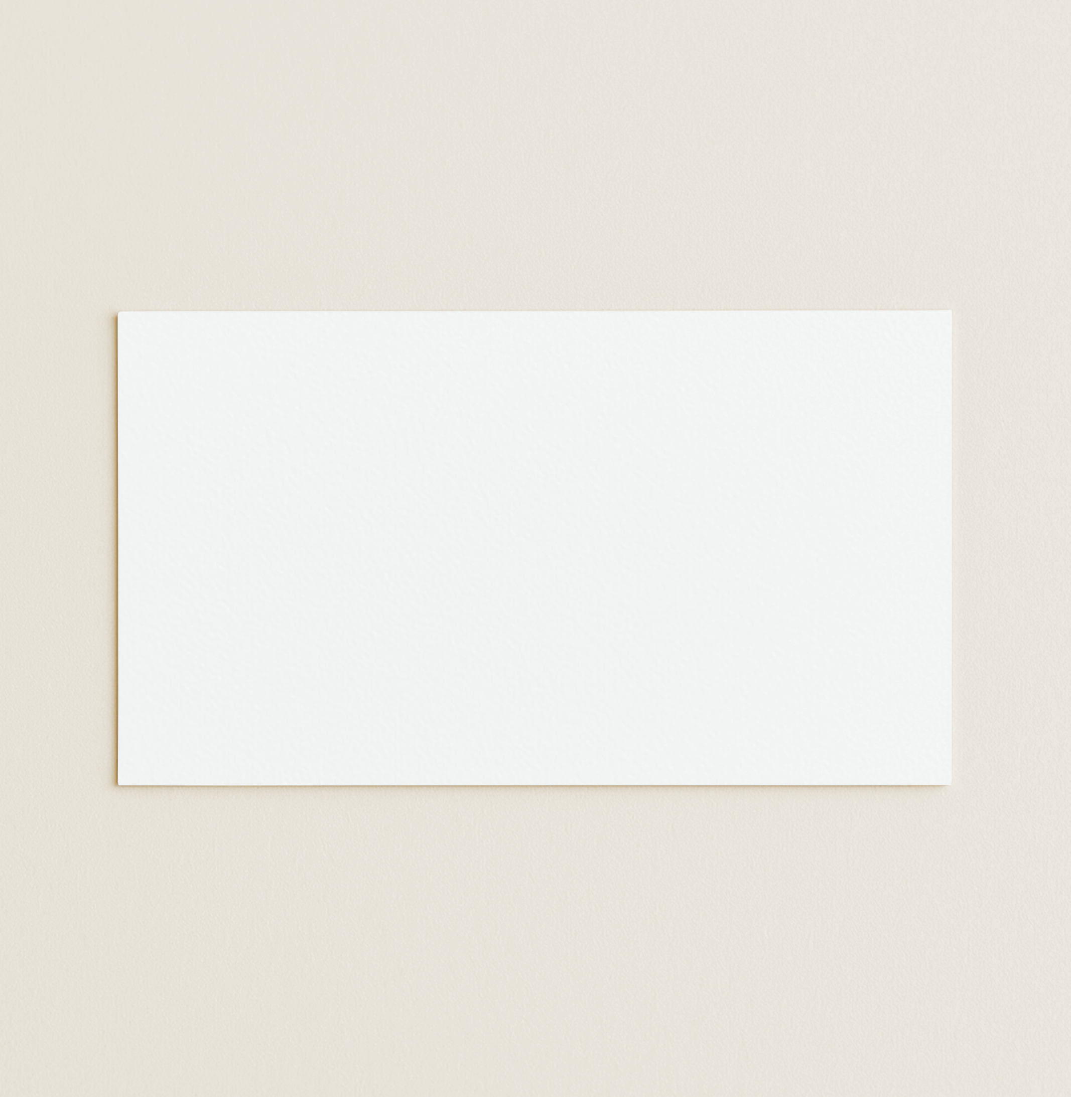 Flat Place Cards – Olin Colours Ultimate White