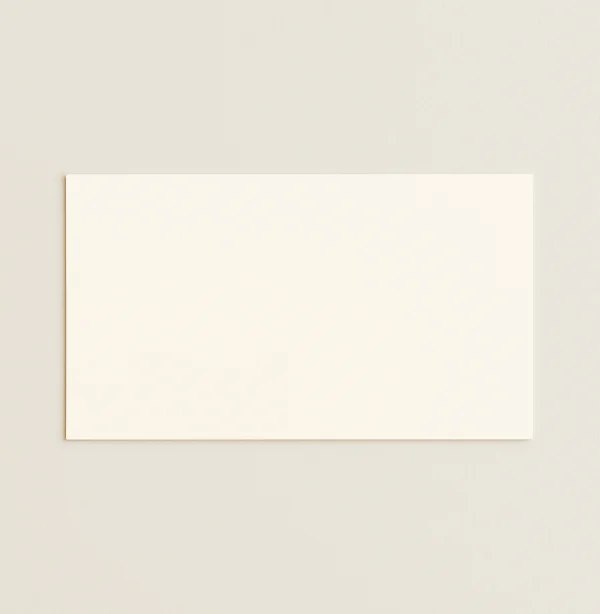 Flat Place Cards - Olin Colours Vanilla