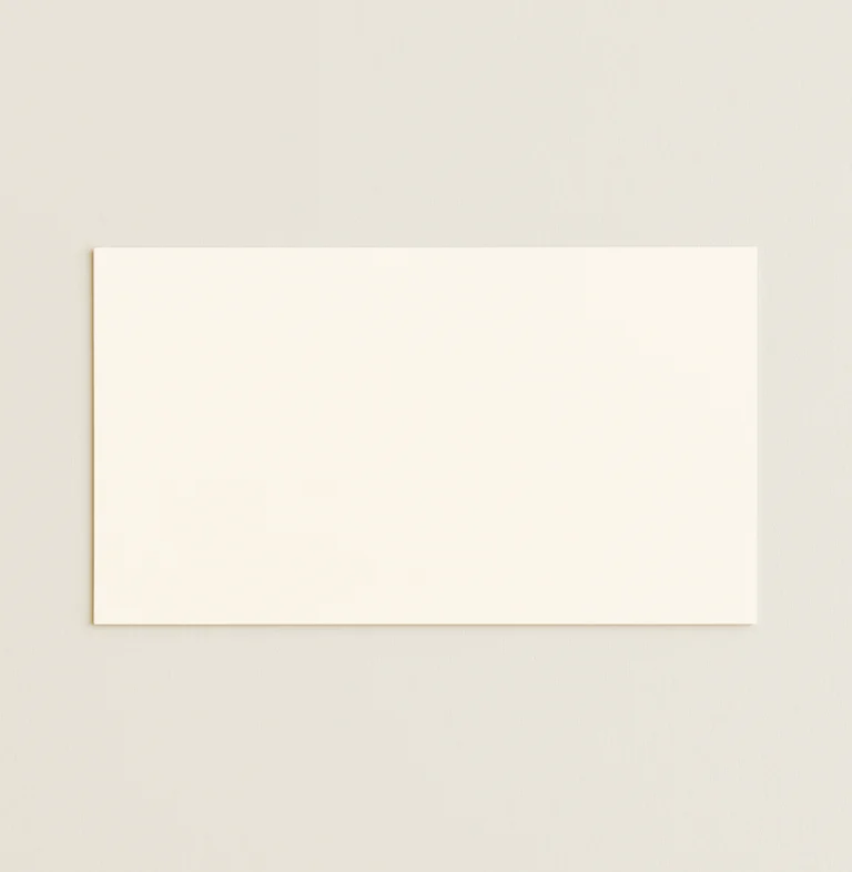 Flat Place Cards - Olin Colours Vanilla