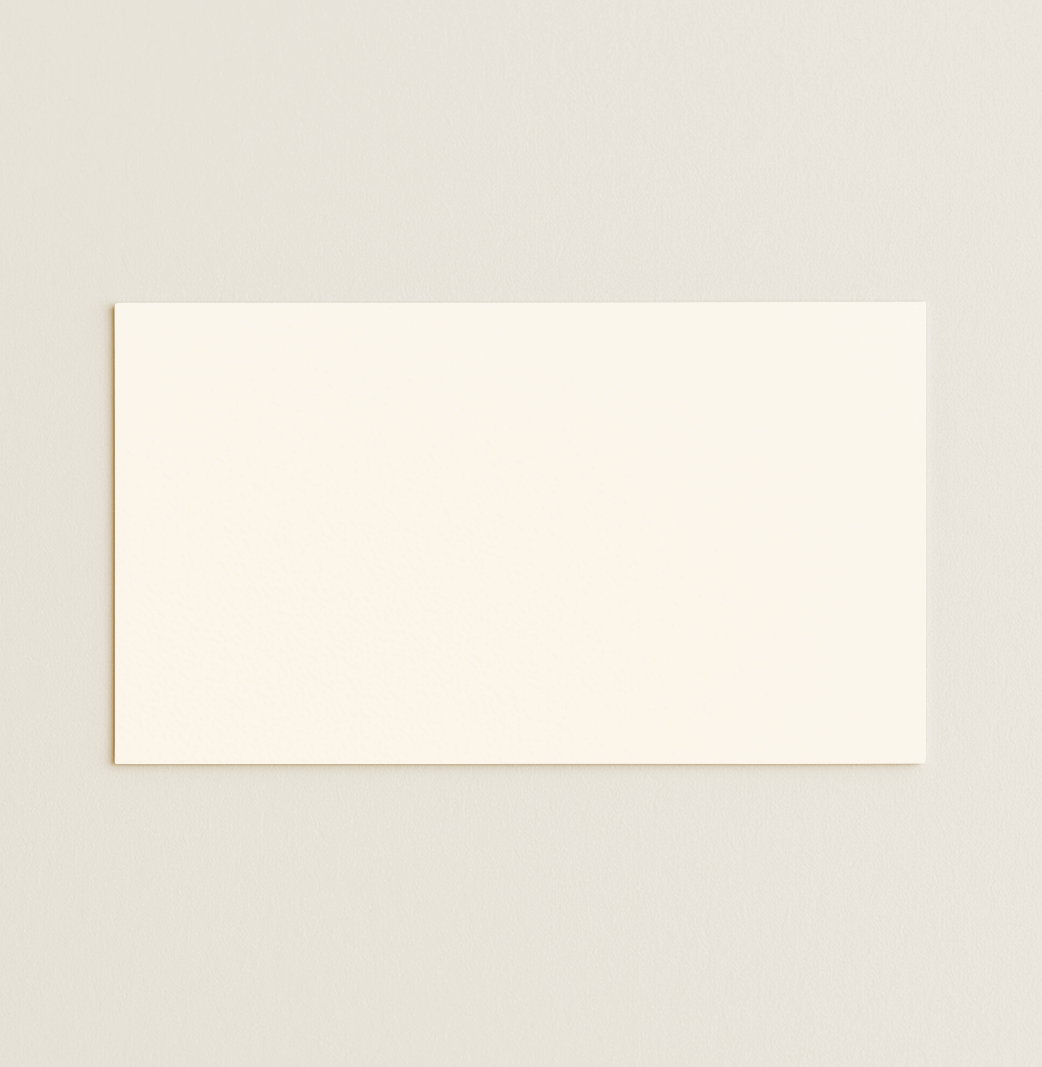 Flat Place Cards – Olin Colours Vanilla