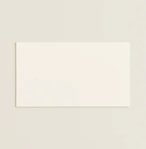 Flat Place Cards - Olin Colours Warm White - View 1