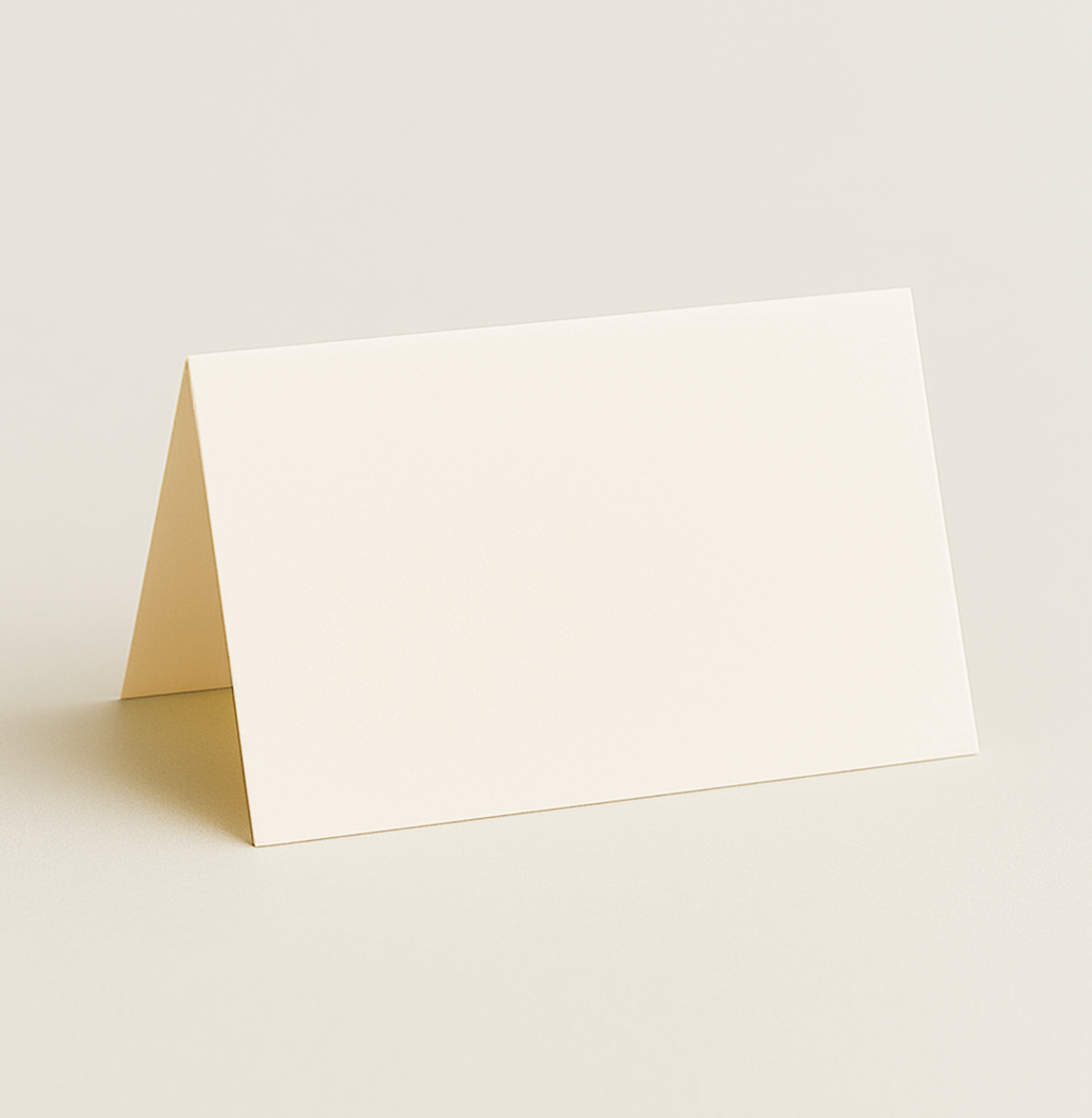 Folded Place Card – Olin Colours Warm White