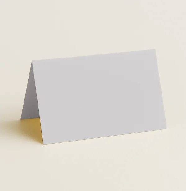 Folded Place Cards - Keaykolour Cobblestone