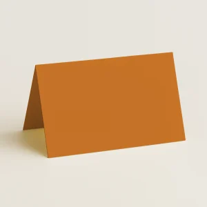 Folded Place Cards - Keaykolour Pumpkin