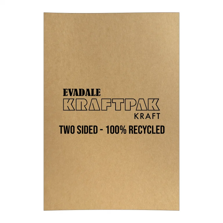 KraftPak™ Evadale Two Sided 100% Recycled Card