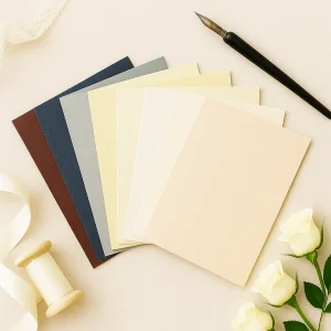 Pearlescent A5 Flat Sheet Cards
