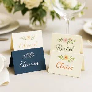 Custom Printed Place Cards