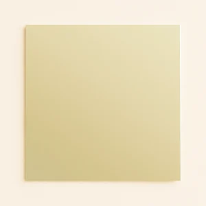 150mm Square Flat Sheet Card - Curious Metallics Champagne