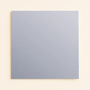 150mm Square Flat Sheet Card - Curious Metallics Galvanised